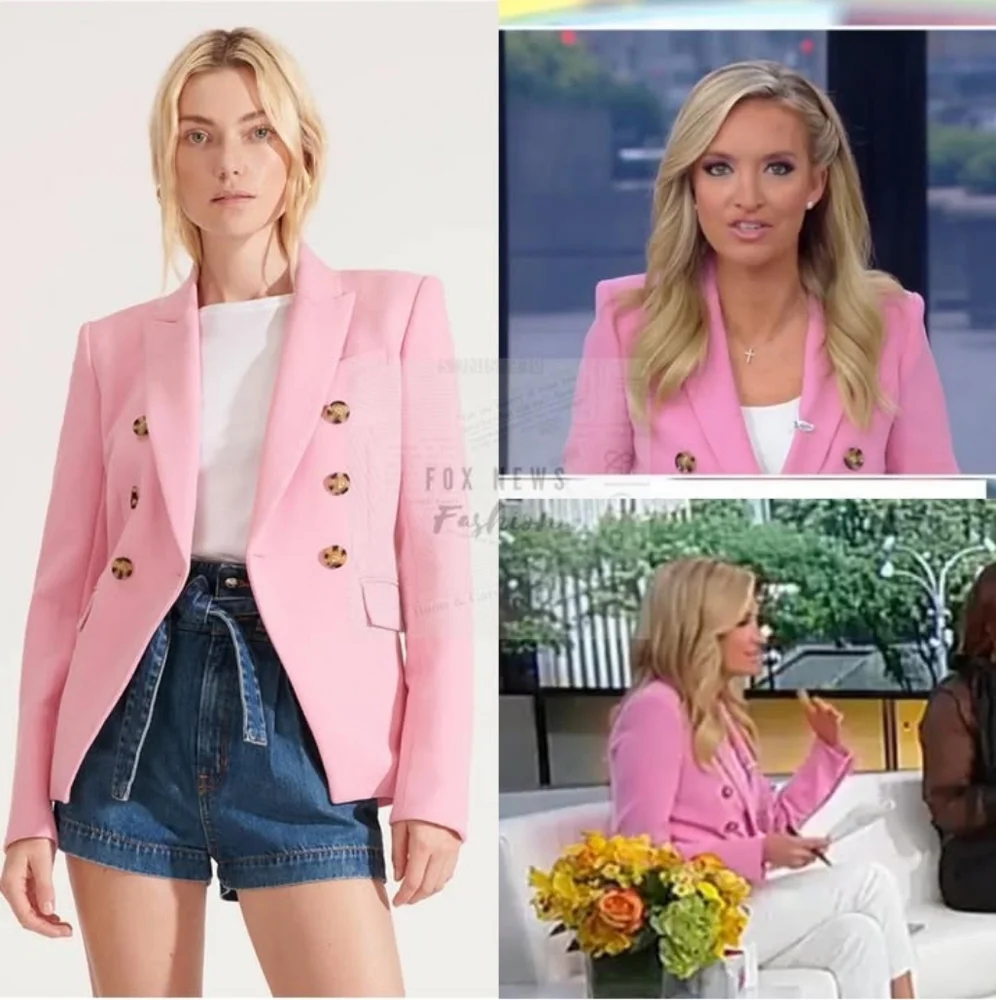 Veronica Beard Miller Dickey Blazer Pink | size 4 - Picture 2 of 11